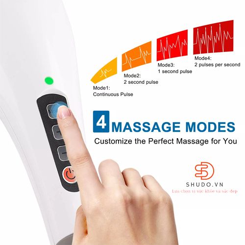 cách dùng Máy massage cầm tay M20066